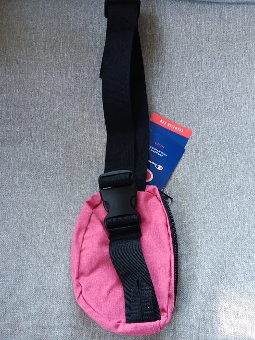Champion City Waist fanny Pack Pink/Red Small Belt Bag CH1323 NWT